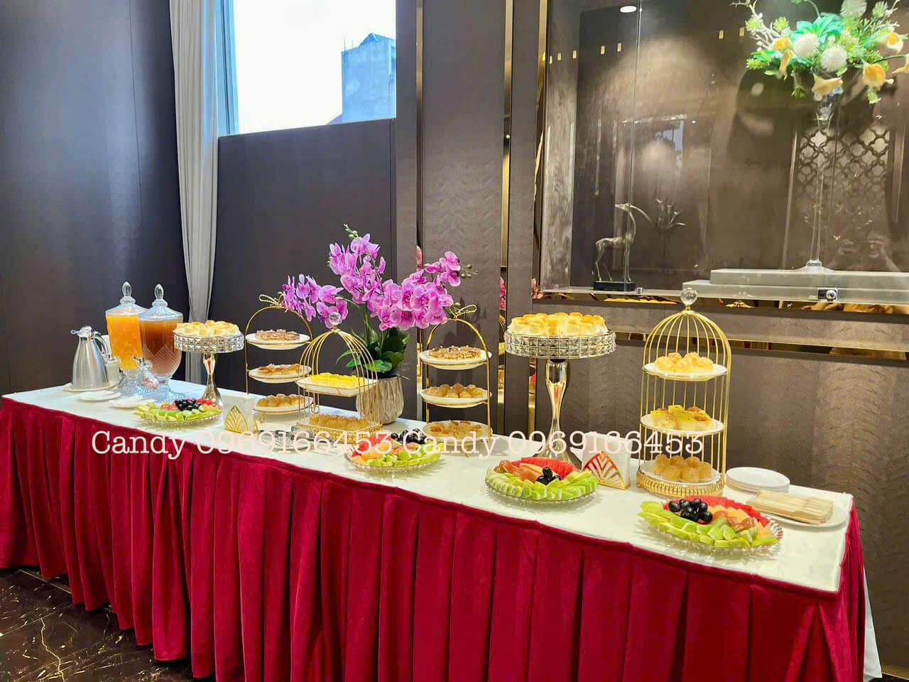 Set up tiệc teabreak sự kiện ra mắt sản phẩm KEYSHIN 3